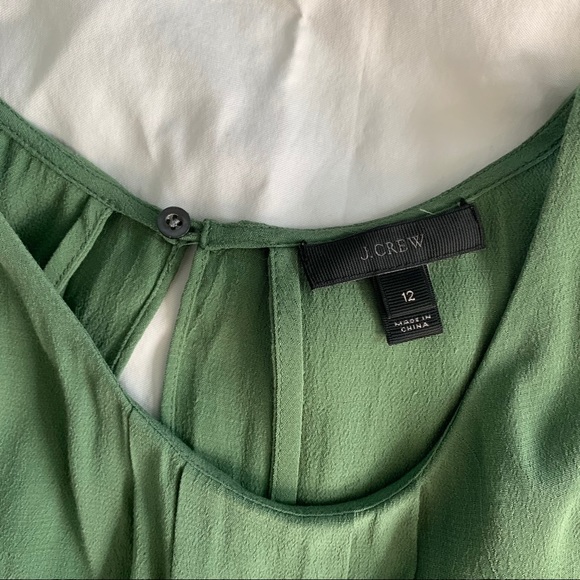 J. Crew Tiered Crepe Sleeveless Blouse - Picture 3 of 5